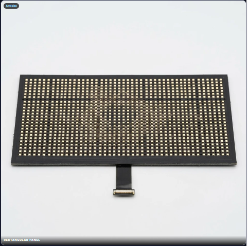 Rectangular LED panel