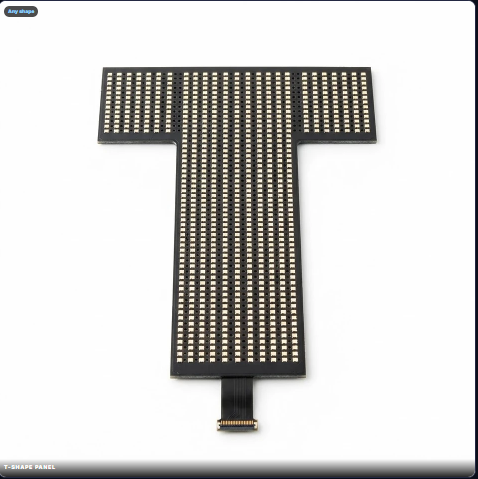 T-shape LED panel